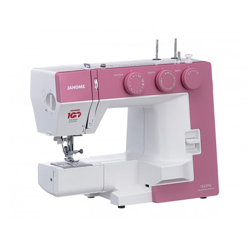 Электромеханическая швейная машина Janome 1522PG Anniversary Edition -  купить Janomesewing.ru