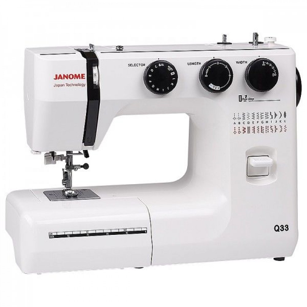 Электромеханическая швейная машина Janome Q33 - купить Janomesewing.ru