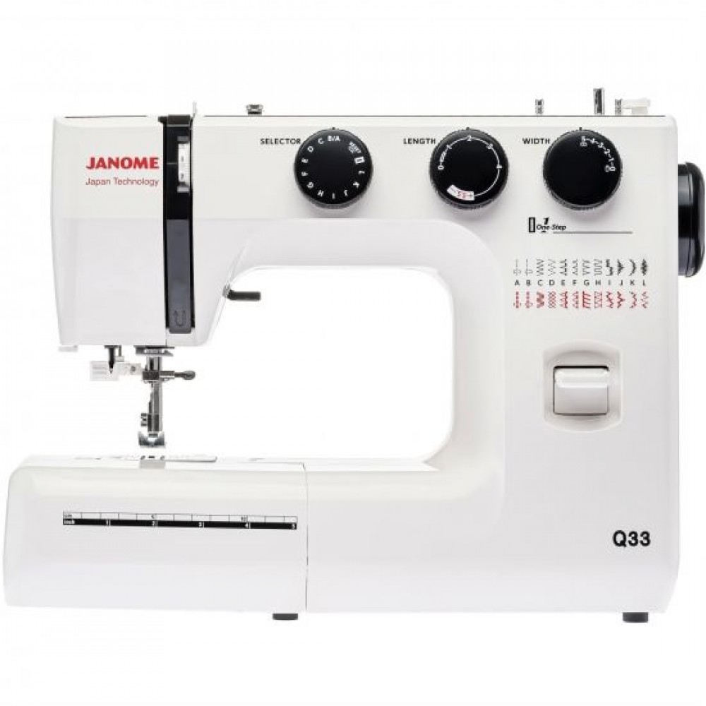 Электромеханическая швейная машина Janome Q33 - купить Janomesewing.ru